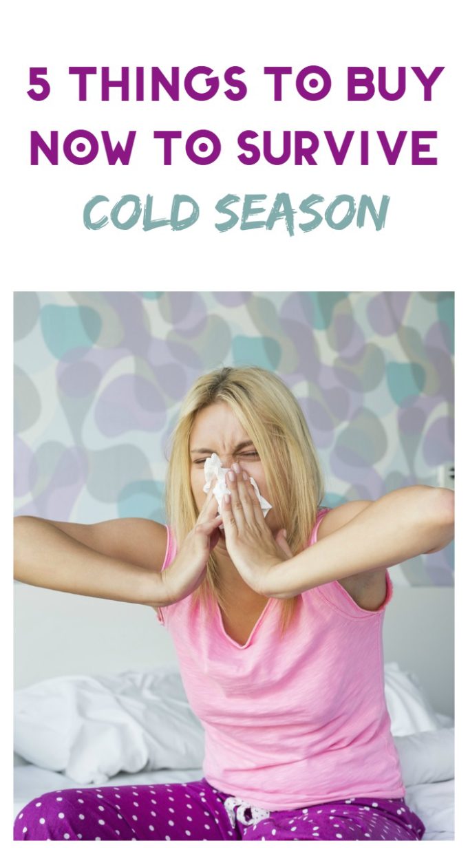Get ready for cold season before viruses strike! Shop now for these 5 things (aside from meds) that will make you more comfortable! 