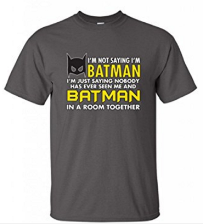 7 Hilariously Geeky T-Shirts That Will Be The Perfect Gift: Batman