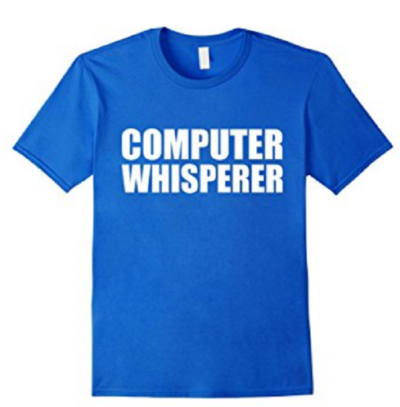 7 Hilariously Geeky T-Shirts That Will Be The Perfect Gift: Computer Whisperer
