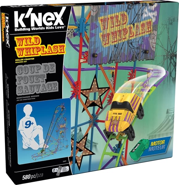 Looking for a great gift idea for your tween that will encourage him to put down the electronics for an afternoon? The K'Nex Wild Whiplash Roller Coaster provides hours of fun for you budding engineer!