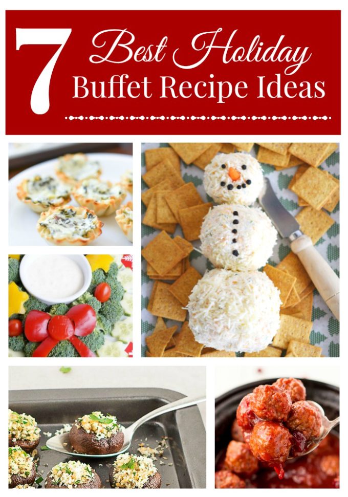 This list of the best holiday buffet recipes will stock your table full of easy and yummy Christmas food your guests will love! Get your menu ready with these picks that can make a delicious appetizer buffet or a full dinner!