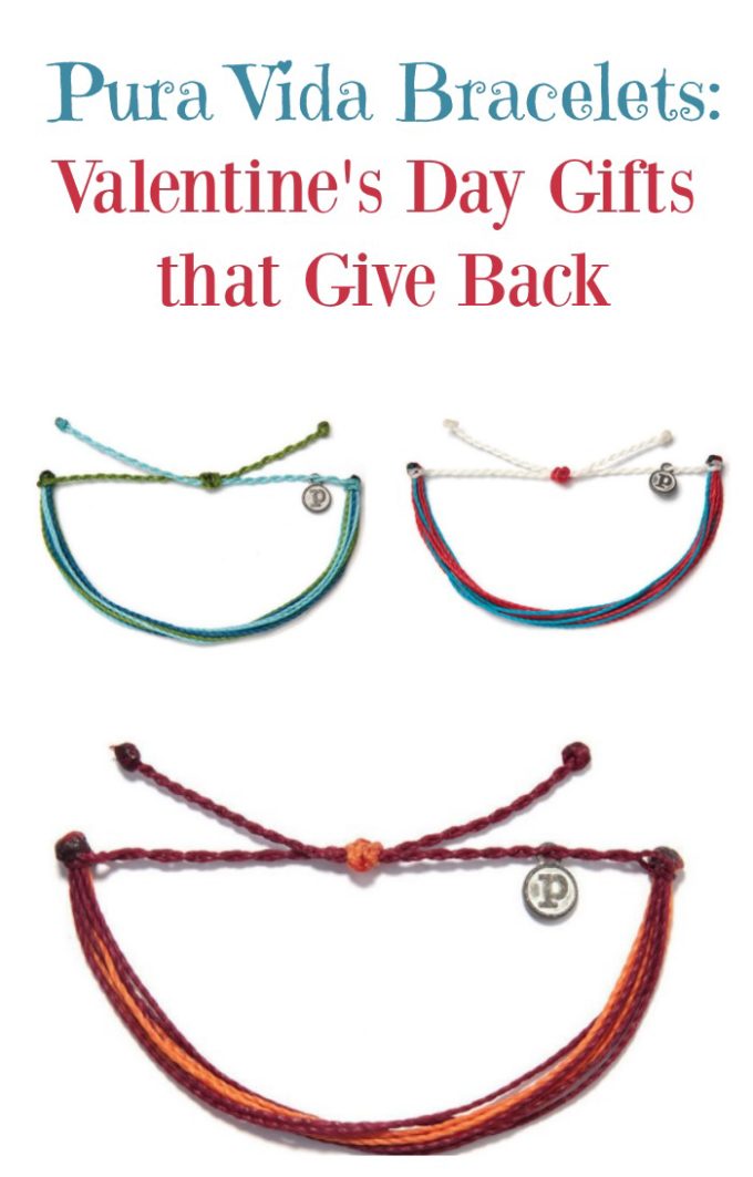 Looking for Valentine's Day gift ideas for her that give something back to others? These Pura Vida Bracelets aren't just absolutely beautiful, each one represents a different cause. They're a truly meaningful way to give jewelry, don't you think? Check them out!