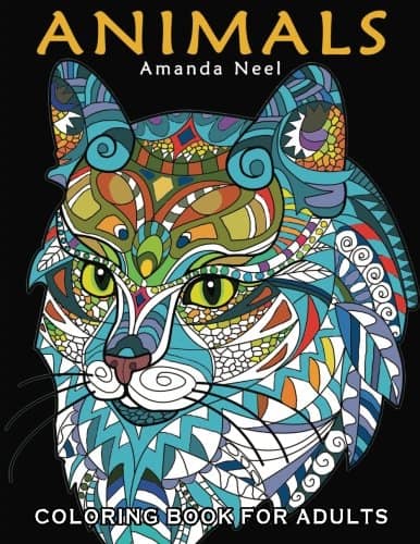 9 Stunning Adult Coloring Books With Animals You'll Love: Happy Coloring Animals
