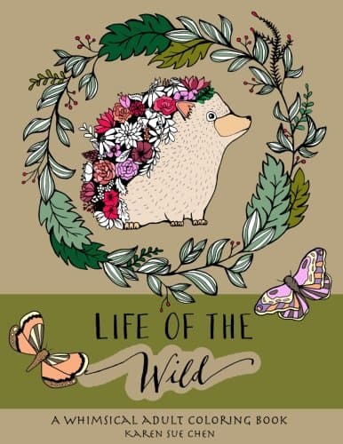 9 Stunning Adult Coloring Books With Animals You'll Love: Life Of The Wild