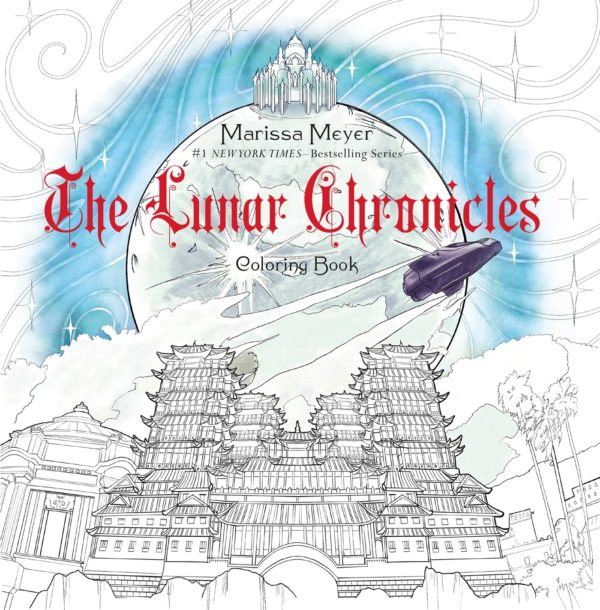 7 Amazingly Creative Adult Coloring Books Based On Young Adult Novels- The Lunar Chronicles