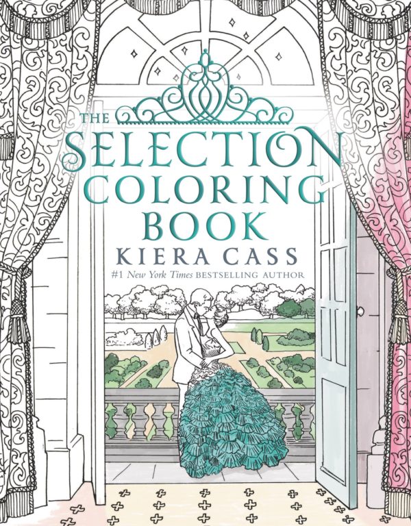 7 Amazingly Creative Adult Coloring Books Based On Young Adult Novels- The Selection Coloring Book