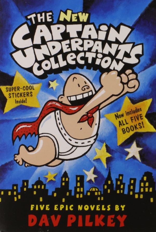 13 Books You Need To Read Before They Become Movies In 2017: The Captain Underpants Collection