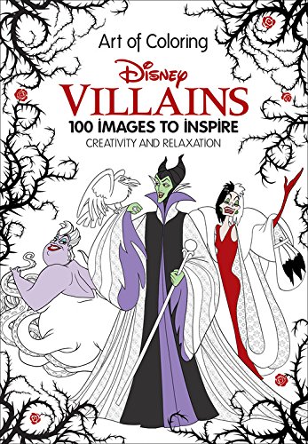 7 Fairytale Coloring Books For Adults That Will Melt Stress Away - Art of Coloring Disney Villains