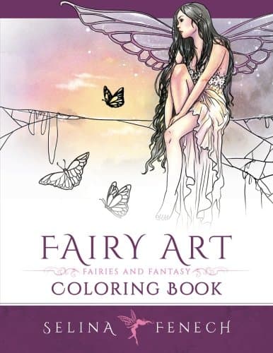 7 Fairytale Coloring Books For Adults That Will Melt Stress Away - Fairy Art