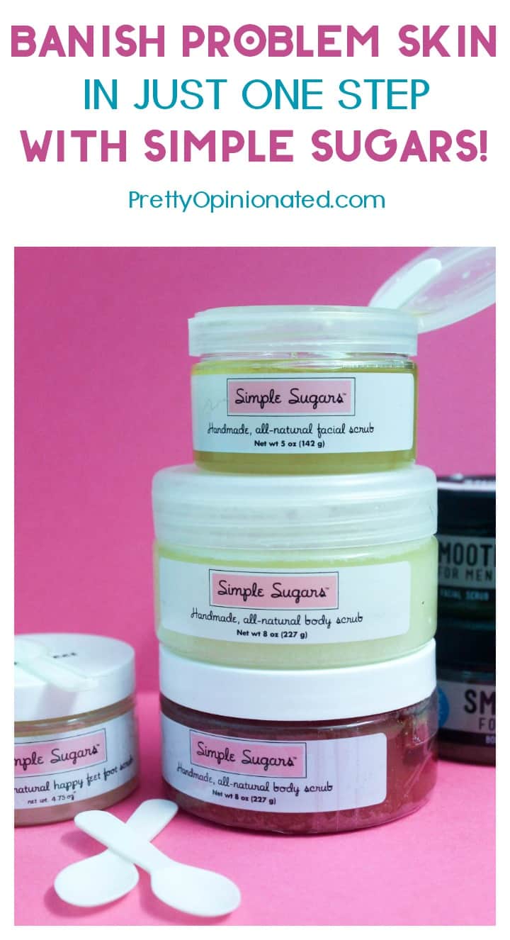 I am loving how Simple Sugars helps banish my whole family's problem skin in just ONE step! Check it out and GONOLO with me! 