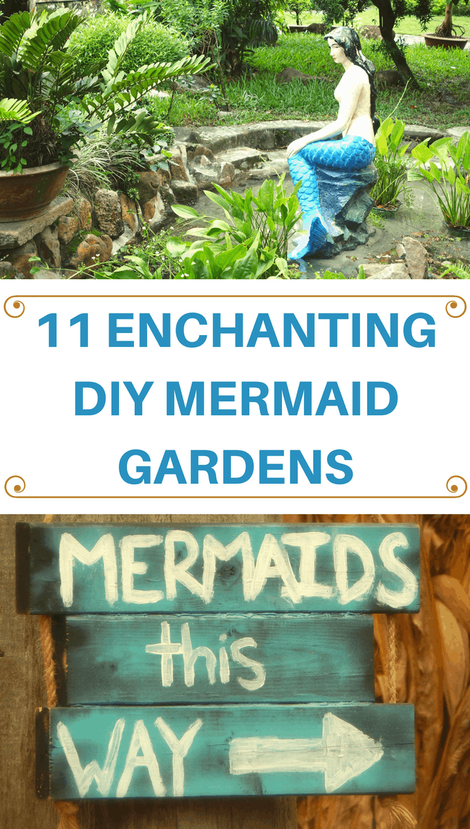 Take your fairy garden up a notch with these mystical mermaid garden DIY ideas! You'll love these ideas both outdoors or for home decor!