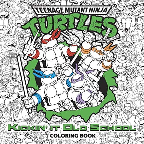 7 Grownup Coloring Books For The Kid At Heart Teenage Mutant Ninja Turtles