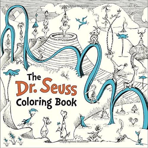 7 Grownup Coloring Books For The Kid At Heart Dr Seuss Coloring Book
