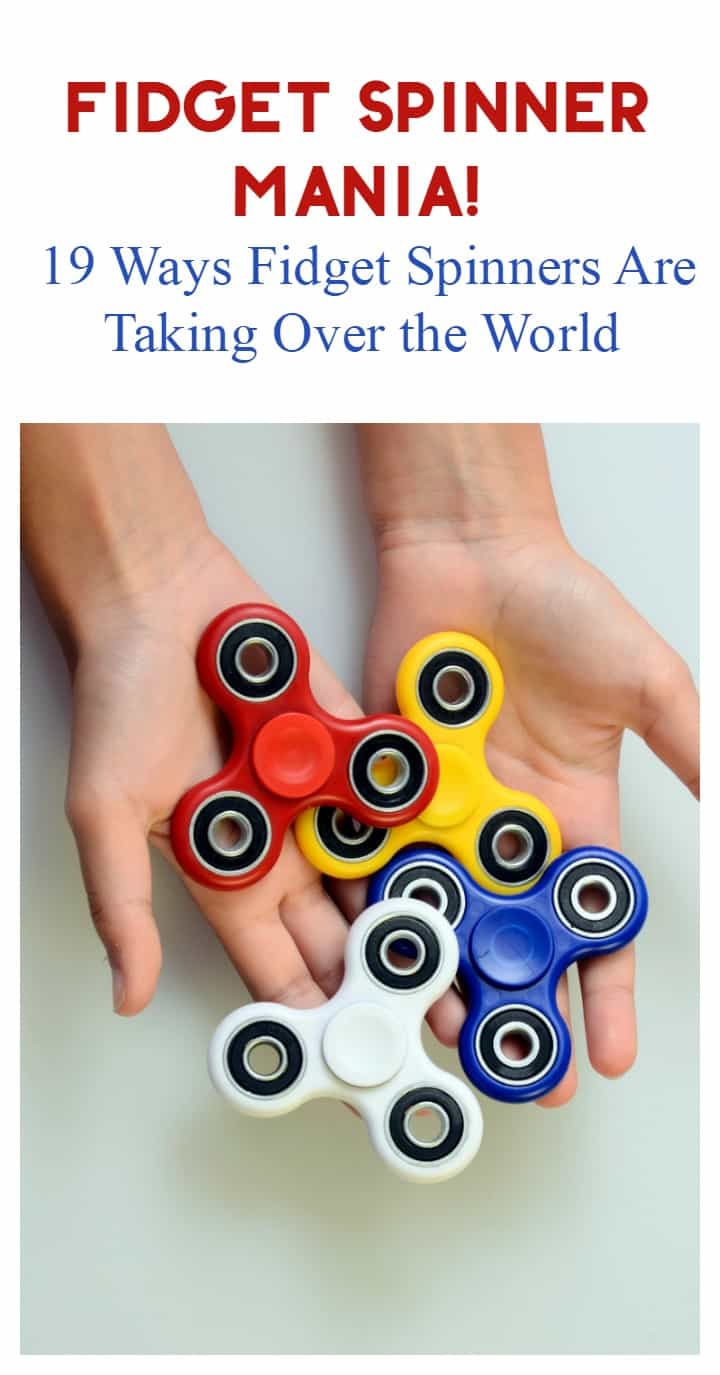 Fidget spinner mania is taking over the world! Check out 19 ways the fad has made its way into our lives and the news. 