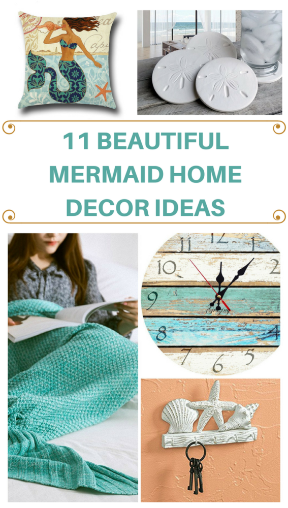 11 Beautiful Mermaid Home Decor Ideas