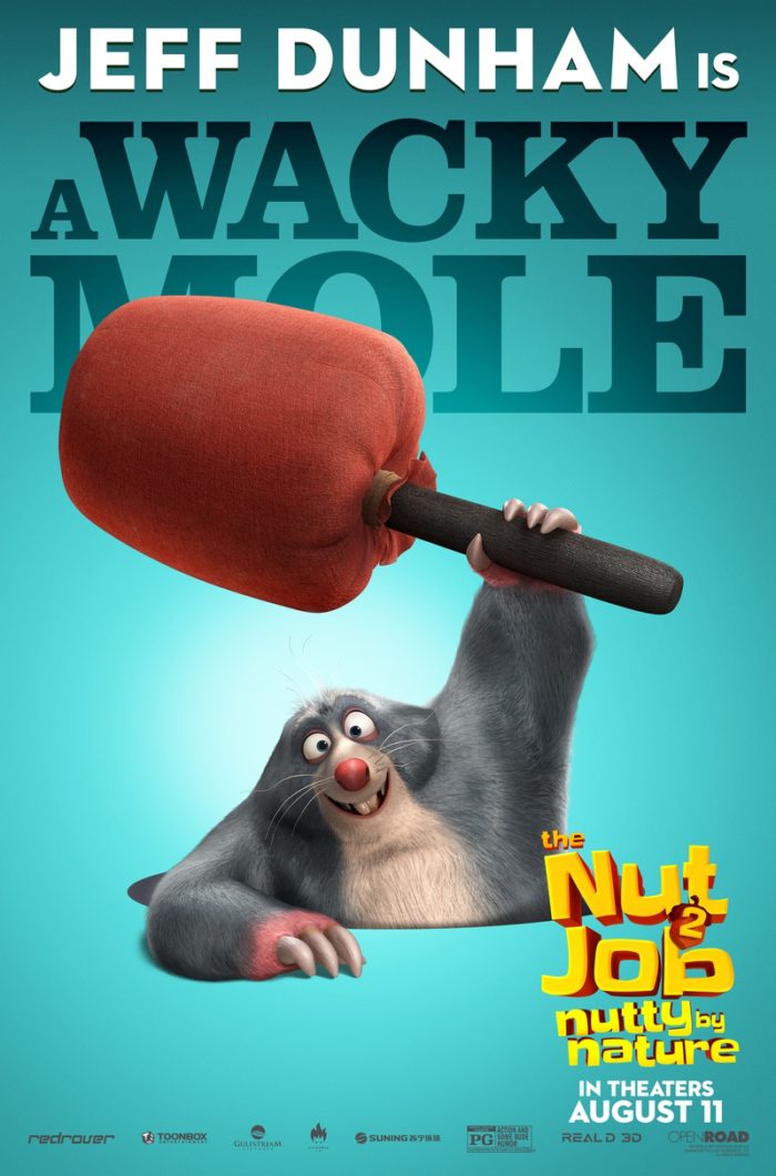 8 Awesome New The Nut Job 2: Nutty By Nature Character Posters