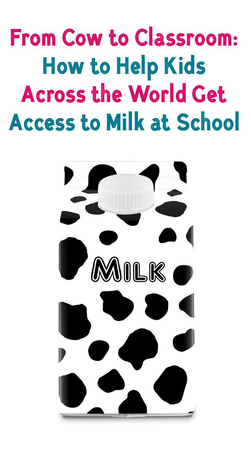 7 things that just go better with milk + how you can help Heifer International's Cow to Classroom program get milk into the hands of kids all over the world!
