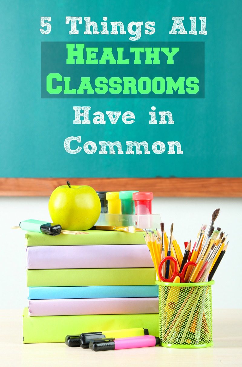 Healthy classrooms have these 5 things in common! Find out what they are and how you can help your child's teacher combat colds and the flu!