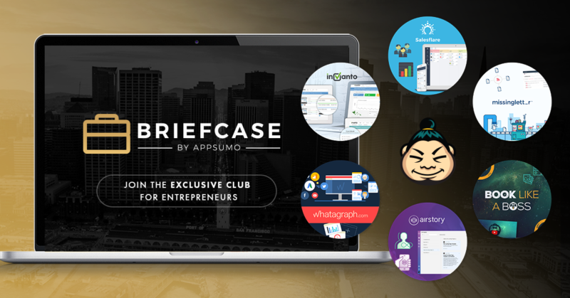 10 Crazy Useful Products for Bloggers Included in AppSumo's Briefcase