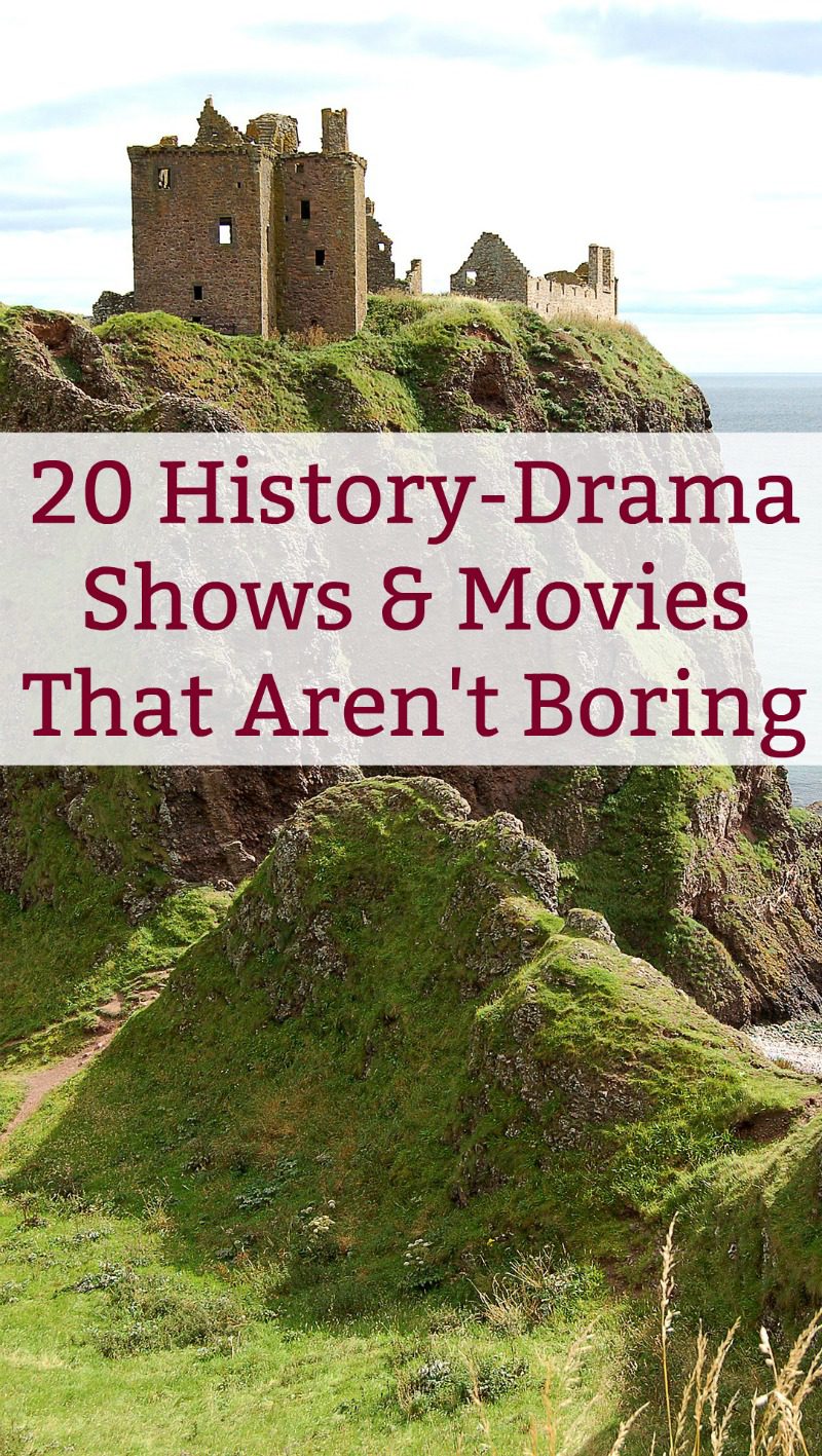 Looking for historical dramas that aren't boring? Check out 20 shows and movies that will teach you without putting you to sleep!