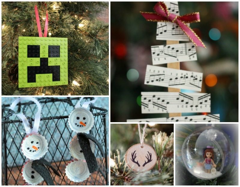 Looking for an inexpensive way to decorate your tree AND keep the kids (or yourself) busy during the holiday season? Check out these 25 adorable handmade Christmas ornaments to make!