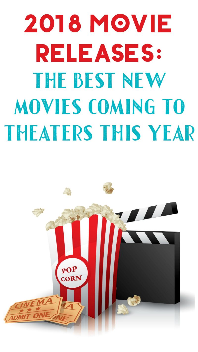 Want to plan out your movie watching schedule for the year? I've rounded up the best theatrical movie releases of 2018 for you! 2018 is looking like a great year for movie lovers! Not only do we have a ton of great sequels & reboots, but there seems to be a lot more original movies to look forward to this year than usual! It seems like the last few years were ALL reboots and franchise installments.