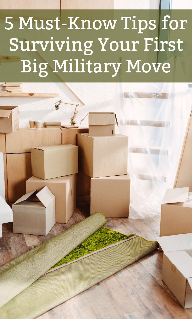 5 Must-Know Tips for Surviving Your First Big Military Move