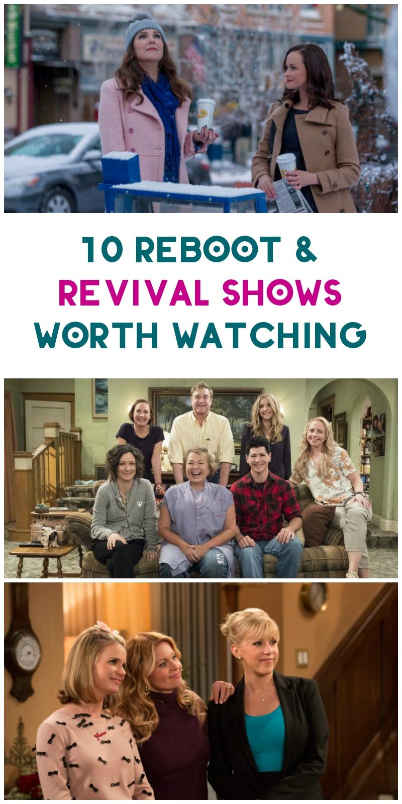 Everything old is new again, especially when it comes to revival shows! With all of our childhood favorites making a comeback, it's hard to decide what to watch first! I'm sharing my picks for 10 revival shows worth watching, along with five shows I really wish they'd bring back!