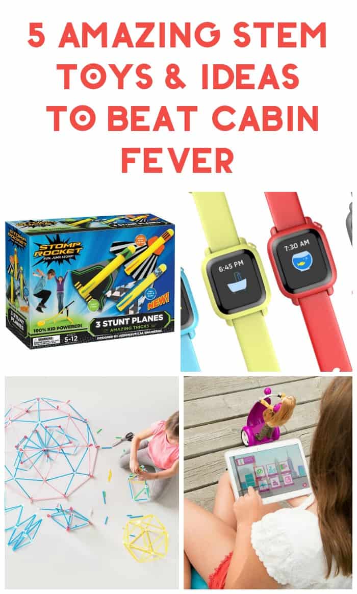 We may be experiencing a warm spell, but winter is far from over, my friends! If you're looking for some STEM creative toys and ideas to help beat cabin fever while also teaching your kids valuable skills, you'll love these! Check them out!