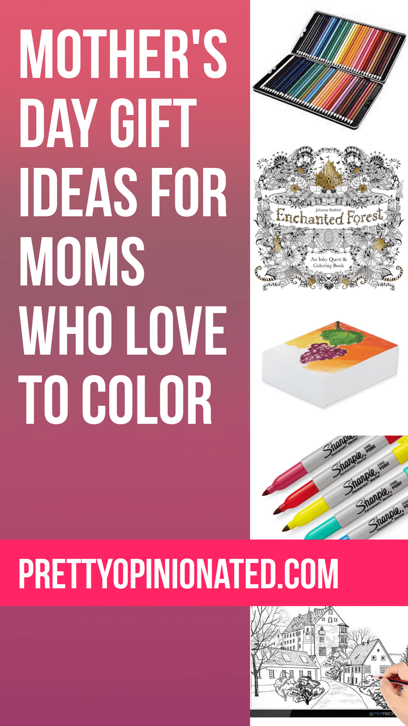Has your mom just started coloring?  Find a present that helps her with her hobby.  Coloring gifts come in all shapes and sizes and there’s something to suit all budgets. Below you’ll discover 10 of the best gift ideas for moms who love to color.