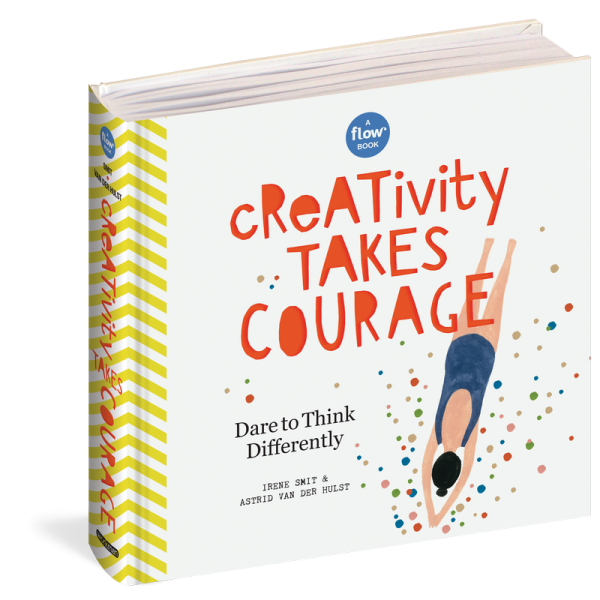 Learn how to start expressing yourself FOR yourself again with Creativity Takes Courage, a stunning new book that's full of "dares" to get you started!