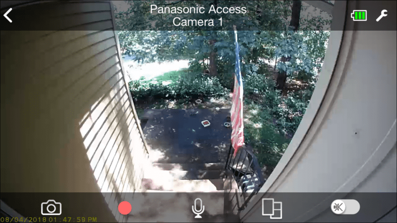 Spy on the World Beyond Your Front Door with HomeHawk by Panasonic!