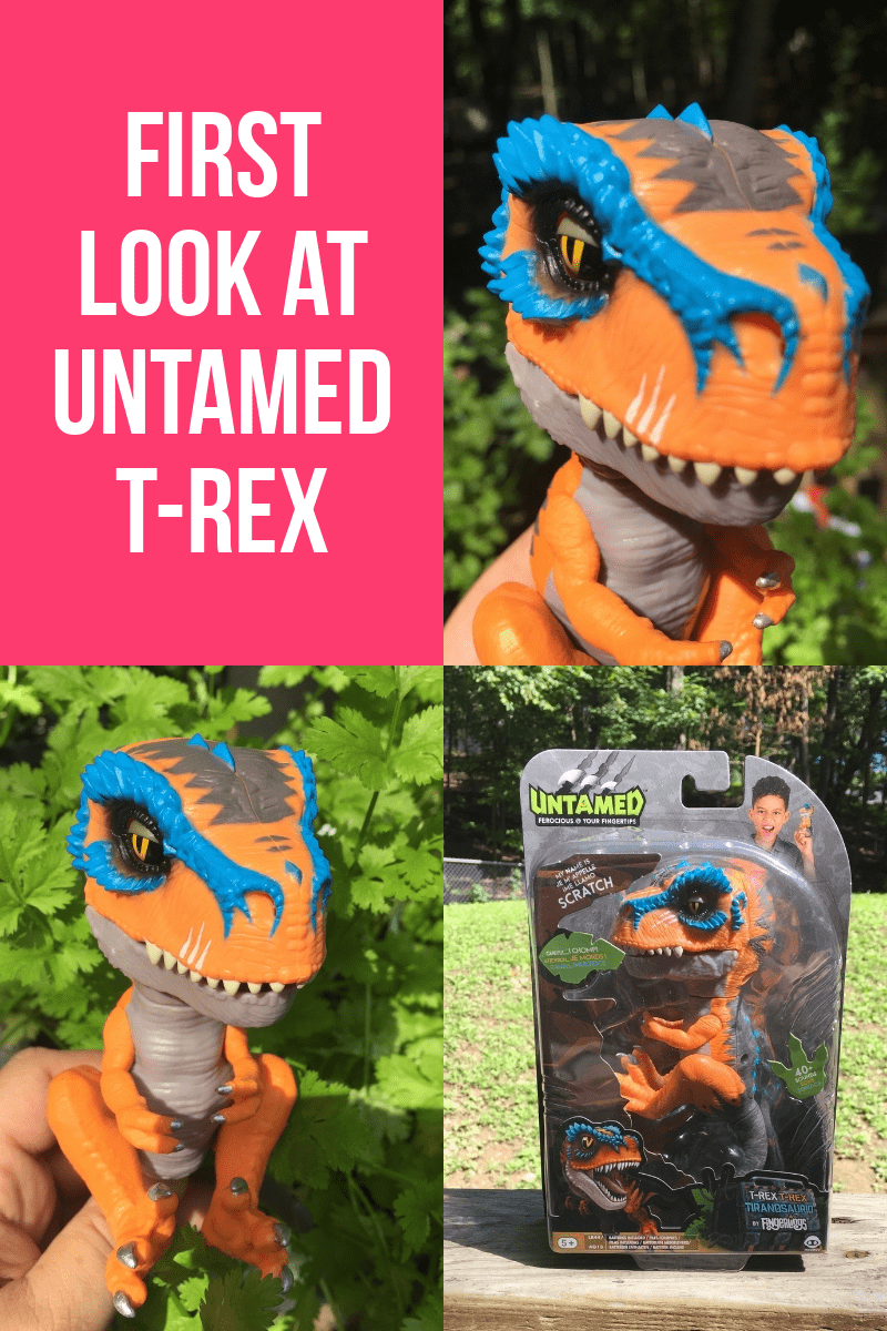 Get ready to tame the untamable! WowWee launched a brand new member of the Fingerlings Untamed series that's perfect for T-Rex fans! Check out a first look at Untamed T-Rex! Talk about Ferocious at Your Fingertips!