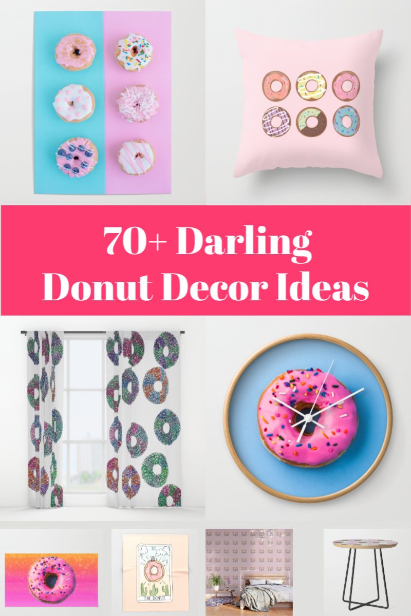 If you're looking for some fun ways to incorporate the donut decor trend into your home, check out these 70+ cute ideas!