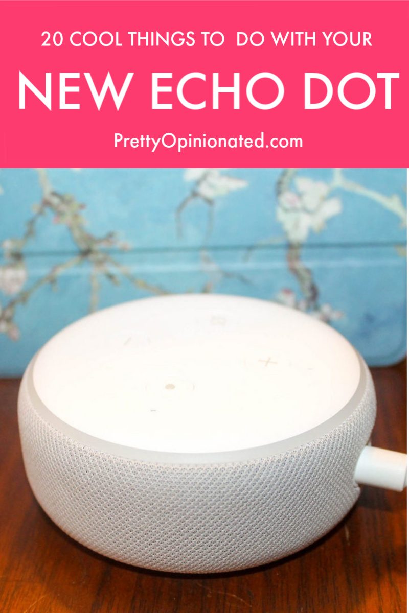 We are having so much fun exploring everything Alexa on the Echo Dot can do! Check out 20 of my favorite features and Skills, plus learn the difference between the 2nd and 3rd Generation Echo Dot!