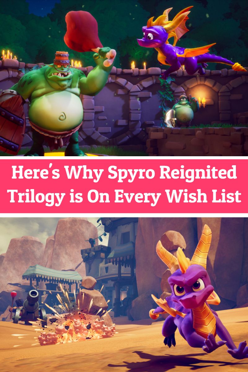 The Spyro Reignited Trilogy is the perfect blend of nostalgia and newness by keeping everything you love about the original games but giving them an updated makeover for a new generation. Find out why you'll want to add it to your wish list!