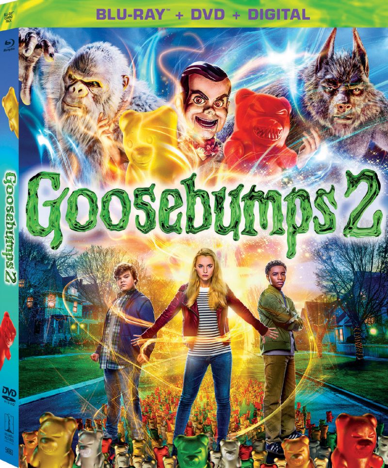 GOOSEBUMPS 2 is now available on Digital and arrives on Blu-ray™ Combo Pack and DVD on January 15th from Sony Pictures Home Entertainment! Below, please enjoy a batch of thrilling science experiments that you should try with your kids at home, as well as a few awesome bonus features clips!