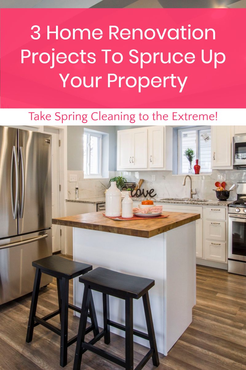 These three home renovation projects will help you shake off the cold stagnation of winter and fully embrace the spirit of spring.