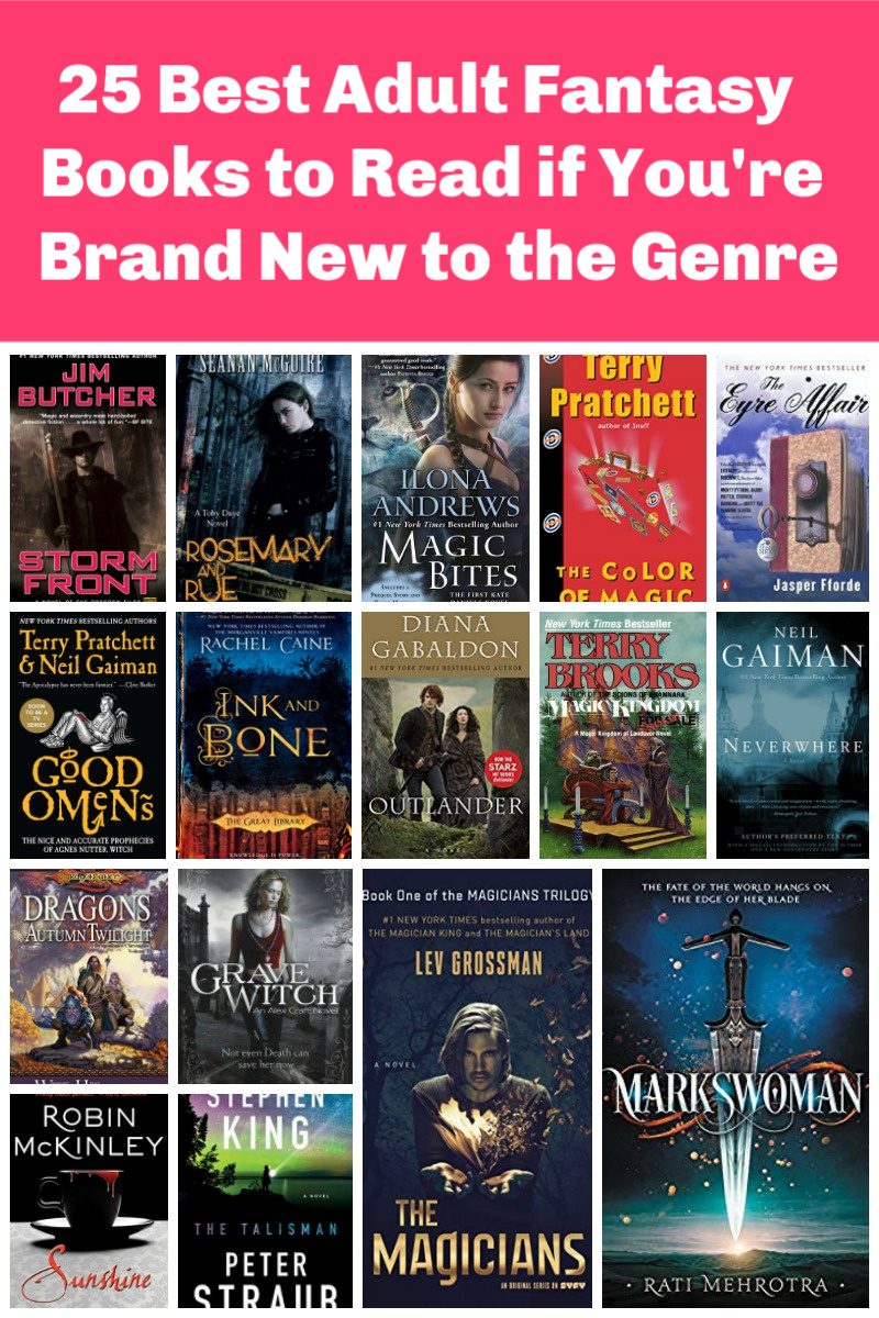 If you're just getting into the adult fantasy genre and don't really feel like you're ready for the epics yet, don't worry! There are plenty of "lighter" fantasy reads just waiting to be discovered by you. Check out 25 to start with!