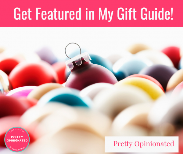 If you want your product or service considered for inclusion in Pretty Opinionated’s 9th Annual Gift Guide, keep reading for all the details!