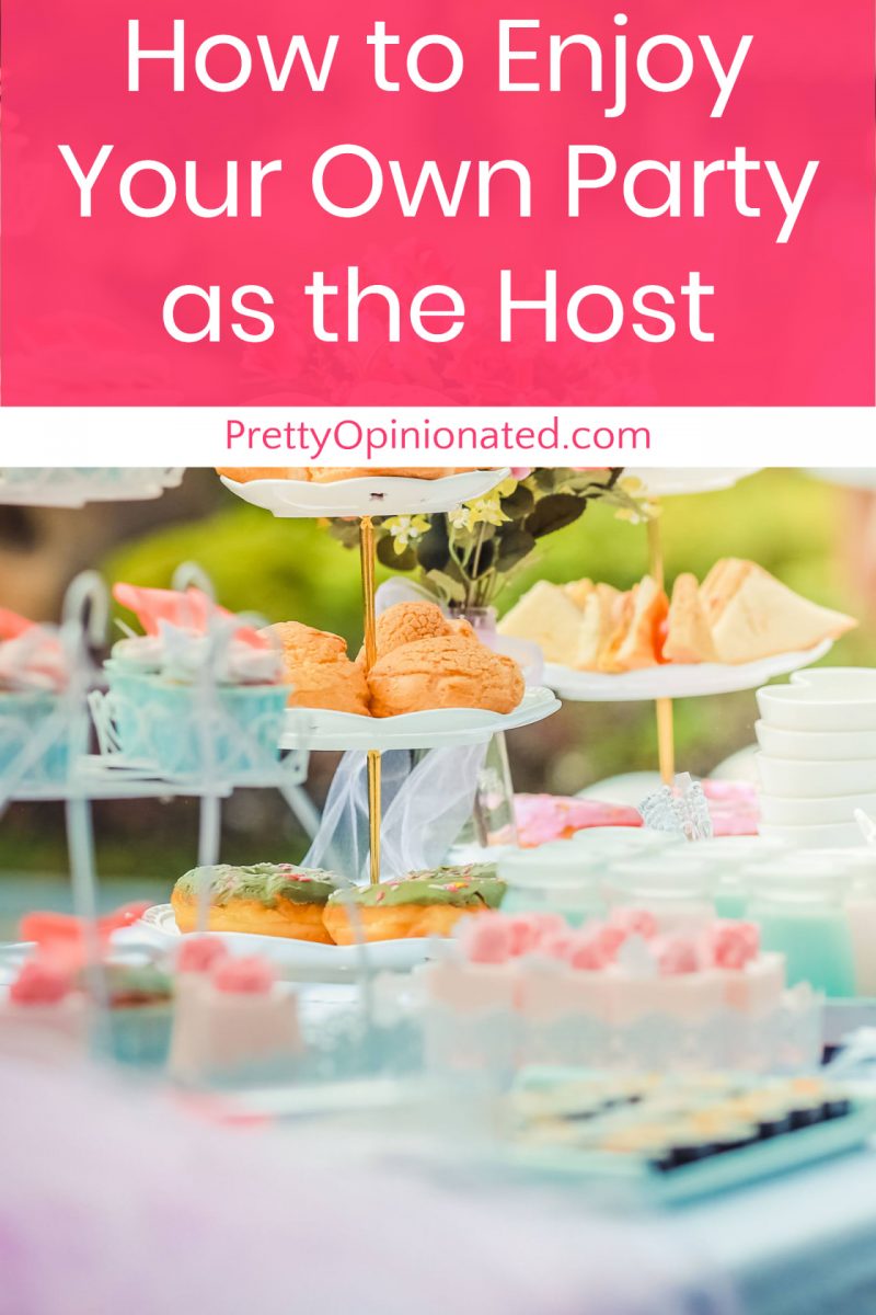 Here are four useful tips on how to make organize & enjoy your own party as the host, so check them out and enjoy!