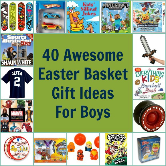40 Awesome Easter Basket Gift Ideas for Boys