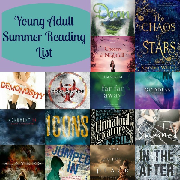 Summer Reading List for Young Adults