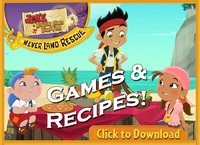 Jake and the Neverland Pirate Activity Sheets