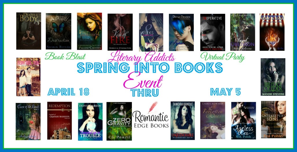 Join the Literary Addicts Spring Into Books Event!