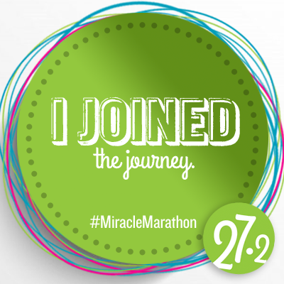 I Joined the Miracle Marathon Journey to Help Kids, and So Can You! #MiracleMarathon