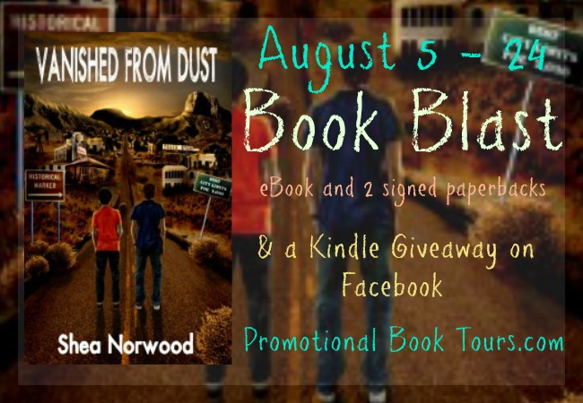 Vanished From Dust Promo Blast: Kindle Giveaway!