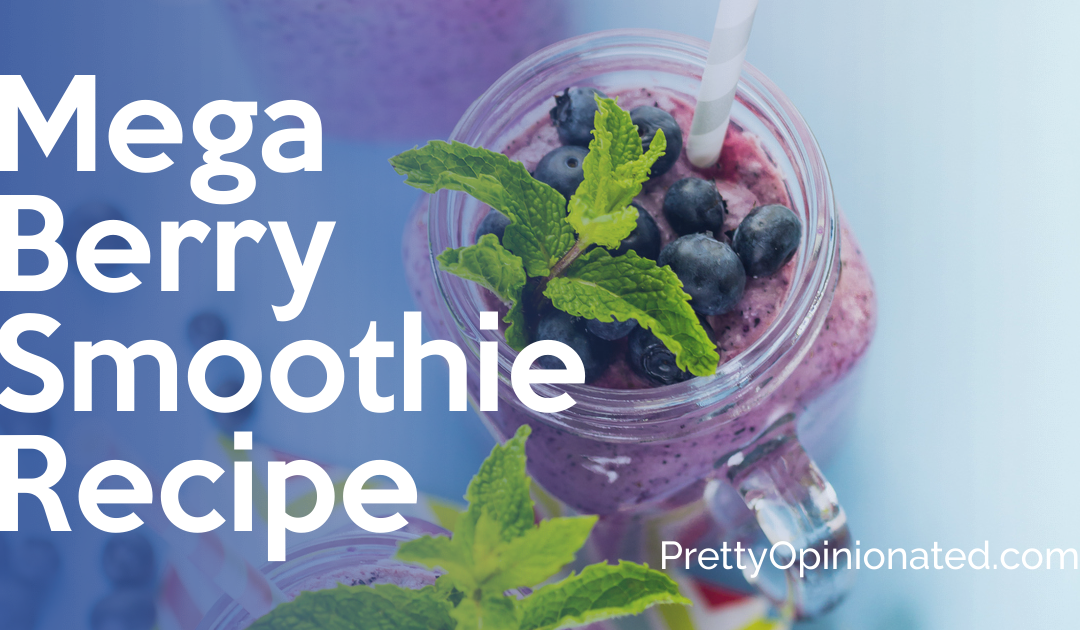 Enjoy Your Favorite Mega Berry Smoothie Recipe Year Round with Frozen Fruits!