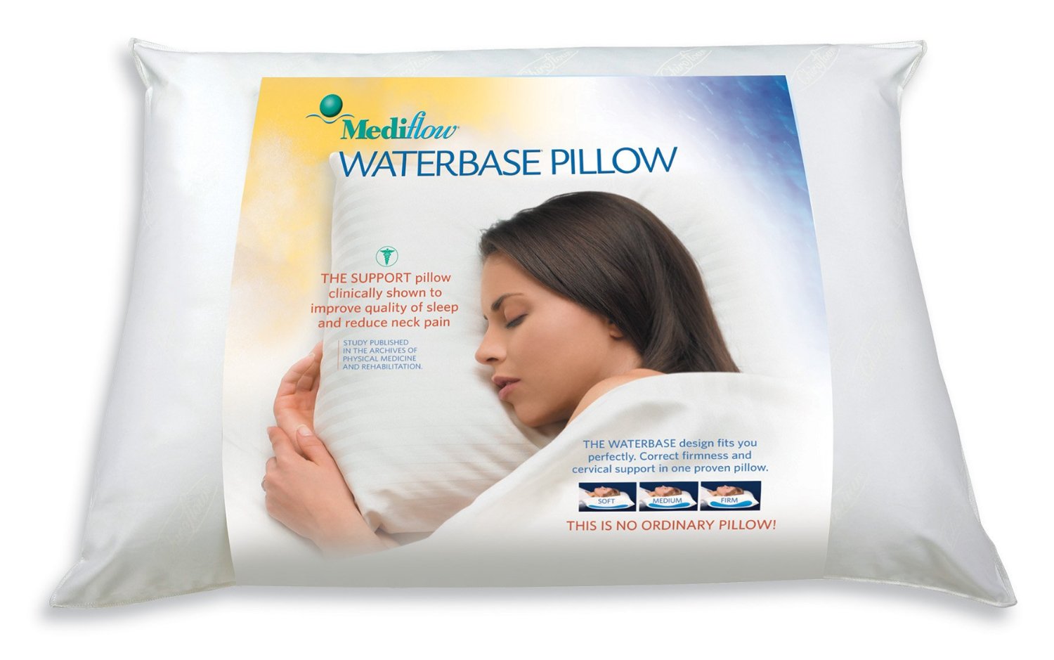 A Better Night’s Sleep for Neck Pain Sufferers with Mediflow Waterbase Pillow