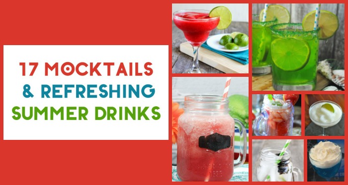 17 Mocktails & Other Non-Alcoholic Refreshing Refreshments for Summer